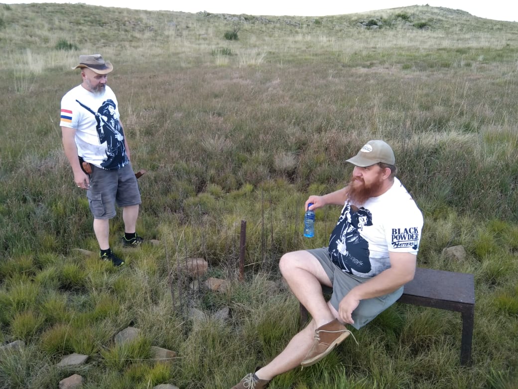 Die 3 Vrystaters en Flippie klim die berg 1