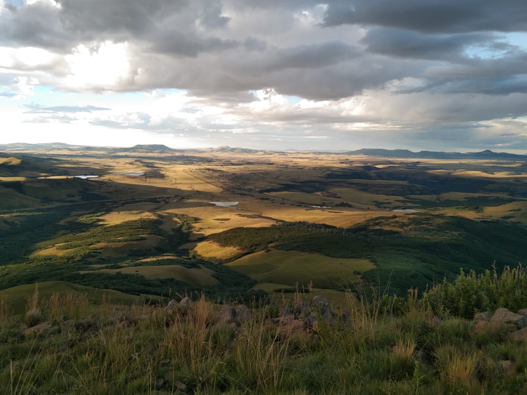 Die 3 Vrystaters en Flippie klim die berg 9